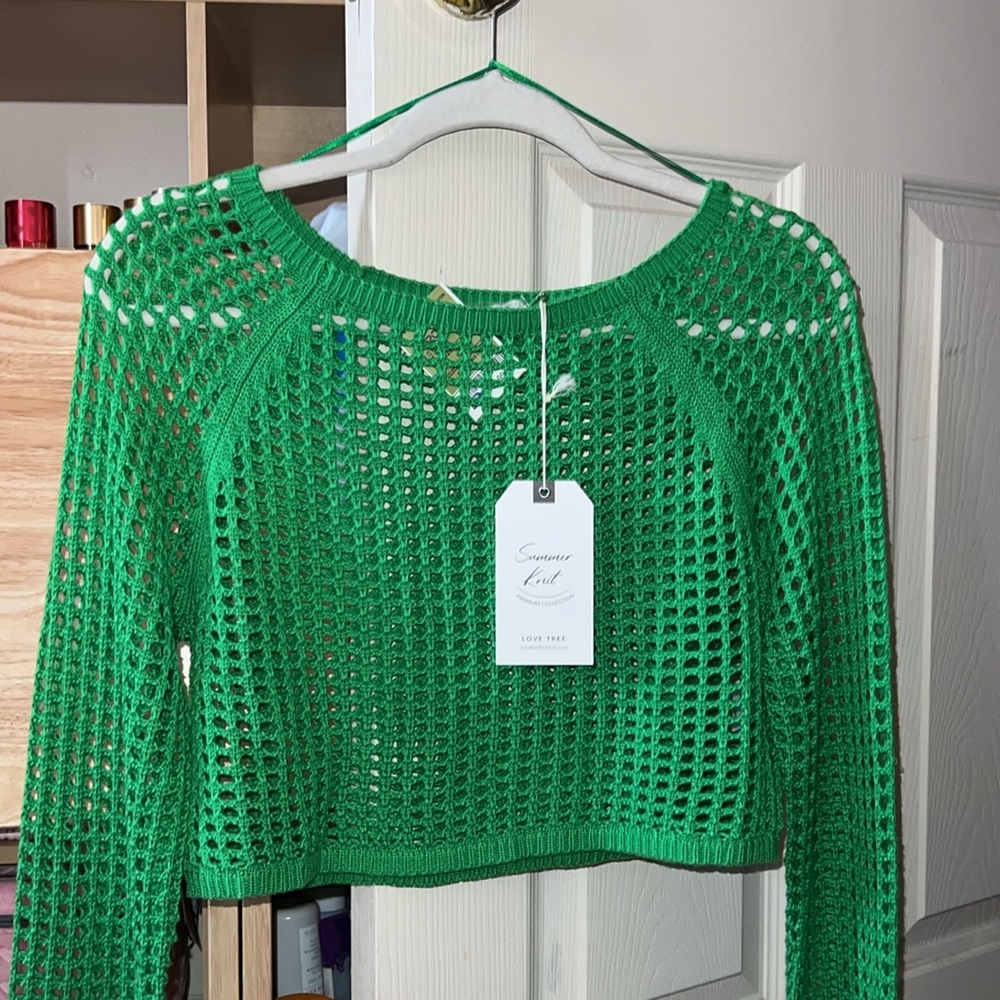 Green Grunge Top